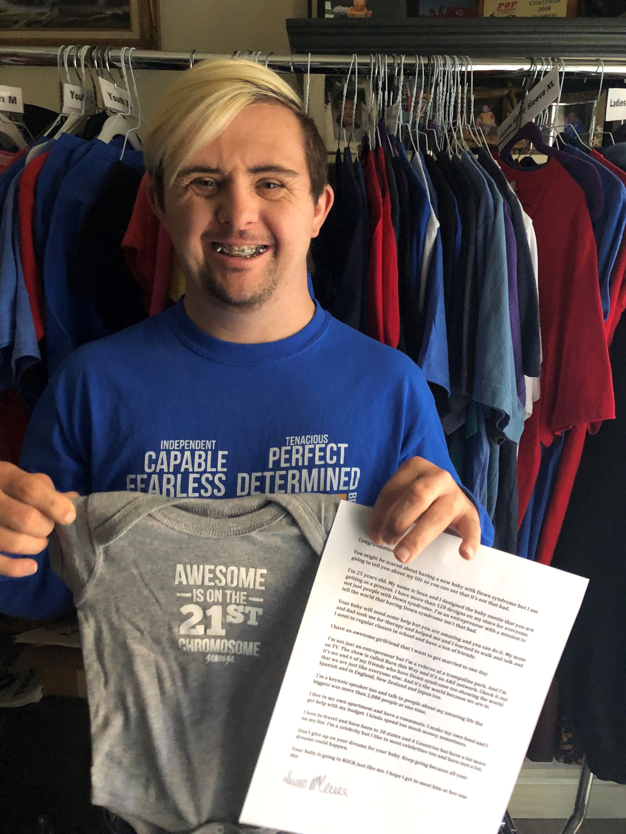 Time for Down Syndrome Organizations to Apply for Donated Baby Onesies!
