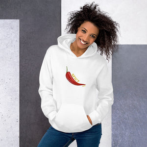 Unisex Hoodie---Spicy---Click for More Shirt Colors