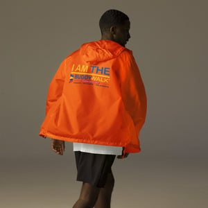 Unisex lightweight zip up windbreaker --I Am The Buddy Walk (Design on back)--Click for more color Options