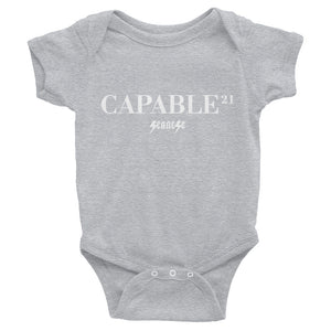 Infant Bodysuit---21Capable---Click for more shirt colors