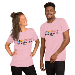 Unisex Short Sleeve T-Shirt--Diversity---Click for more shirt colors