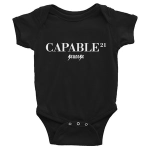 Infant Bodysuit---21Capable---Click for more shirt colors