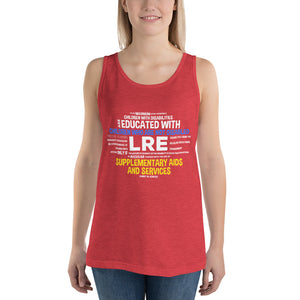 Unisex  Tank Top---LRE Word Art---Click for more shirt colors