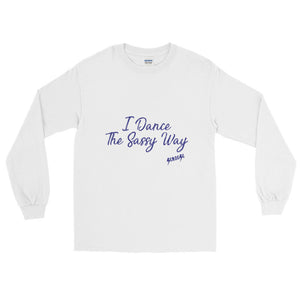 Long Sleeve T-Shirt---Simple Dance Sassy Purple Design---Click for more shirt colors