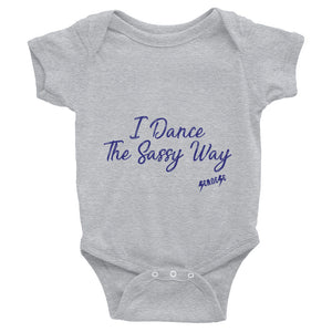 Infant Bodysuit---Simple Dance Sassy Purple Design---Click for more shirt colors