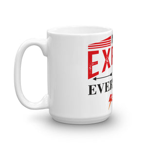 Mug---Expert of Everything Red/Black Design