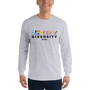 Long Sleeve T-Shirt---Diversity---Click for more shirt colors