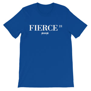 Unisex short sleeve t-shirt---21Fierce---Click for more shirt colors