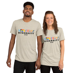 Upgraded Soft Short Sleeve t-shirt---Diversity---Click for more shirt colors