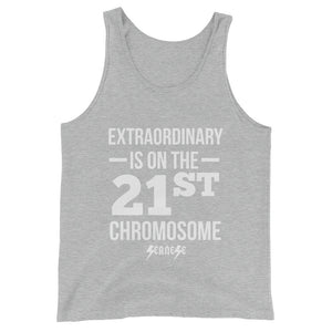 Unisex  Tank Top---Extraordinary White Design---Click for more shirt colors