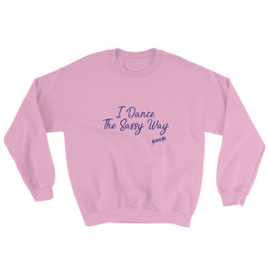 Sweatshirt---Simple Dance Sassy Purple Design---Click for more shirt colors