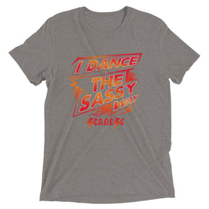 Upgraded Soft Short sleeve t-shirt---Dance Sassy Red/Orange Design---Click for more shirt colors