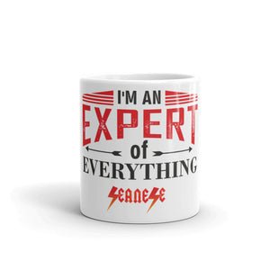 Mug---Expert of Everything Red/Black Design