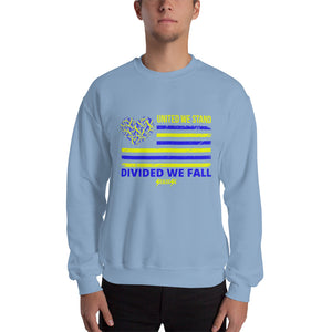 Sweatshirt---United We Stand Divided We Fall---Click for more shirt colors