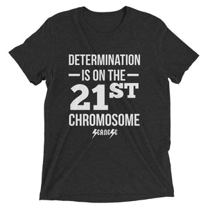 Upgraded Soft Short sleeve t-shirt---Determination White Design---Click for more shirt colors