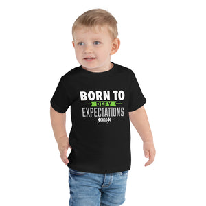 Toddler Short Sleeve Tee---Born to Defy Expectations---Click for more shirt colors