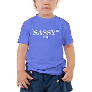 Toddler Short Sleeve Tee---21 Sassy---Click for more shirt colors