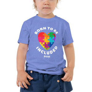 Toddler Short Sleeve Tee---Born to be Included---Click for more shirt colors
