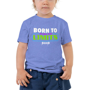 Toddler Short Sleeve Tee---Born to Push The Limits---Click for More Shirt Colors