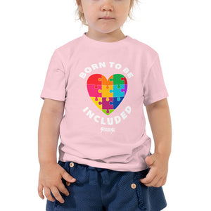 Toddler Short Sleeve Tee---Born to be Included---Click for more shirt colors
