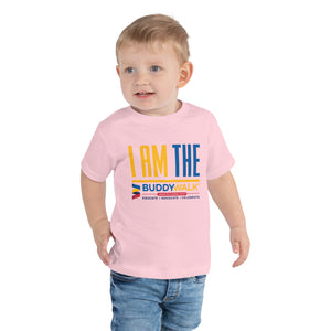 Toddler Short Sleeve Tee---I Am the Buddy Walk---Click for more shirt colors