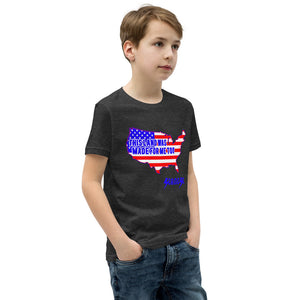Youth Short Sleeve T-Shirt2---This Land Was Made For Me Too---Click for more shirt colors