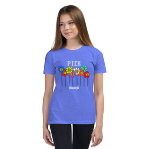 Youth Short Sleeve T-Shirt---Pick Kindness-Click for More Shirt Colors