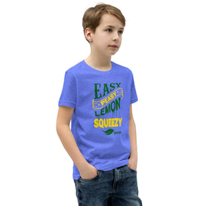 Youth Short Sleeve T-Shirt---Easy Peasy Lemon Squeezy--Click for more shirt colors