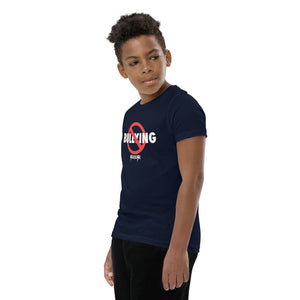 Youth Short Sleeve T-Shirt---No Bullying---Click for More Shirt Colors