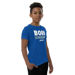 Youth Short Sleeve T-Shirt---Born Extraordinary---Click for More Shirt Colors