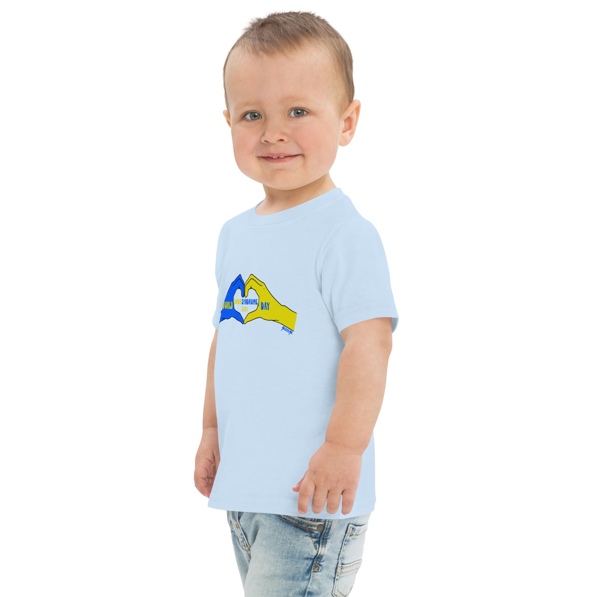 toddler light blue shirt