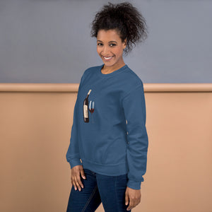 Unisex Sweatshirt---You Had Me At Merlot---Click for More Shirt Colors