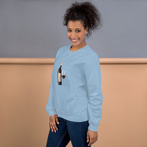 Unisex Sweatshirt---You Had Me At Merlot---Click for More Shirt Colors