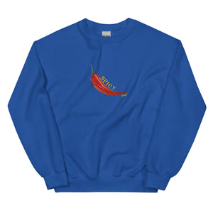 Unisex Sweatshirt---Spicy---Click for More Shirt Colors