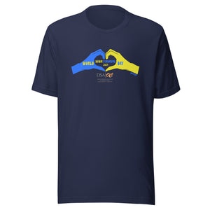Unisex t-shirt---DSAOC 2024 World Down Syndrome Day Shirt--Click for Color Options