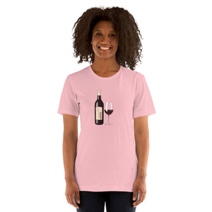 Unisex t-shirt---You Had Me At Merlot---Click for More Shirt Colors