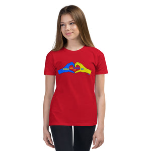 Youth Short Sleeve T-Shirt---2024 World Down Syndrome Day---Click for more shirt colors