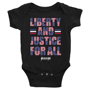 Infant Bodysuit---Justice for All---Click for more shirt colors