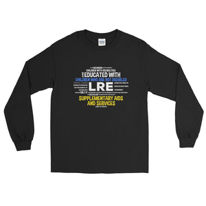 Long Sleeve T-Shirt---LRE Word Art---Click for more shirt colors