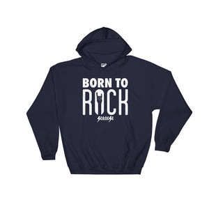 Hooded Sweatshirt---Born To Rock---Click for more shirt colors