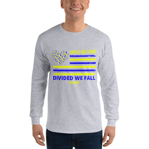 Long Sleeve T-Shirt---United We Stand Divided We Fall---Click for more shirt colors