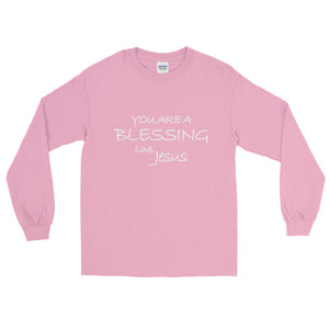 Long Sleeve T-Shirt---You Are a Blessing Love, Jesus---Click for more shirt colors