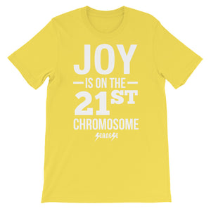 Unisex short sleeve t-shirt---Joy---Click for more shirt colors