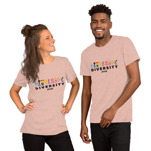 Unisex Short Sleeve T-Shirt--Diversity---Click for more shirt colors