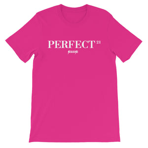 Unisex short sleeve t-shirt---21Perfect---Click for more shirt colors