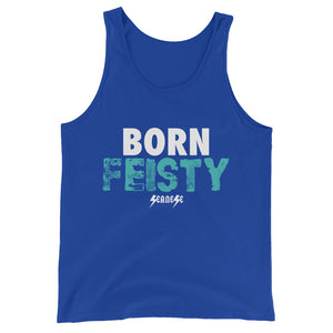 Unisex  Tank Top---Born Feisty---Click for more shirt colors