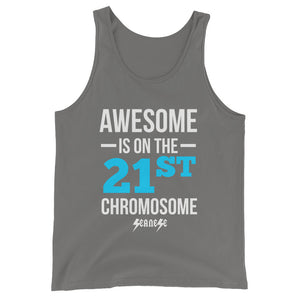 Unisex  Tank Top---Awesome Blue/White Design---Click for more shirt colors