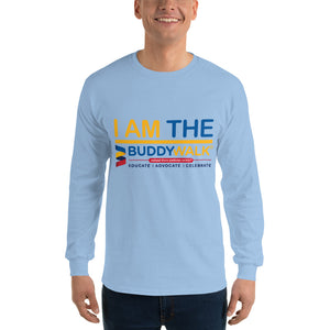 Long Sleeve T-Shirt---I Am The Buddy Walk---Click for More Shirt Colors
