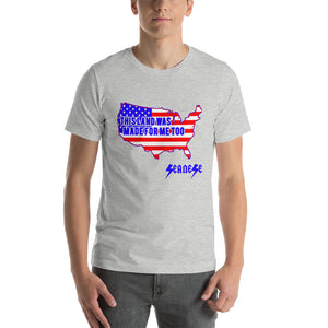Short-Sleeve Unisex T-Shirt---Land Made for Me Too---Click for more shirt colors