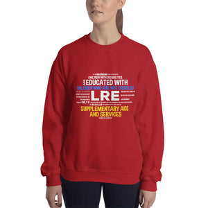 Sweatshirt---LRE Word Art---Click for more shirt colors